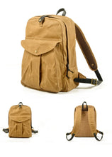 Charger l'image dans la galerie, DOVER – Mochila vintage de lona y cuero encerado – 5 colores
