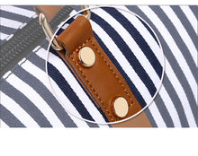 Charger l'image dans la galerie, JEANNE | Nouvelle valise de voyage en cuir et toile | Style informel