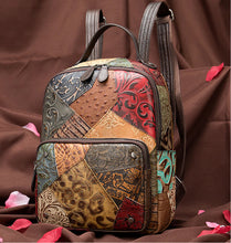 Charger l'image dans la galerie, OCTAVIA | Sac à dos 2021 | Cuir véritable