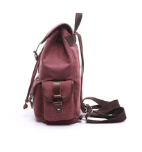 Charger l'image dans la galerie, Strasbourg - Sac à dos scolaire en toile imperméable pour ordinateur portable - 5 couleurs