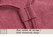 Charger l'image dans la galerie, Strasbourg - Sac à dos scolaire en toile imperméable pour ordinateur portable - 5 couleurs
