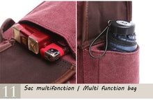 Charger l'image dans la galerie, Strasbourg - Sac à dos scolaire en toile imperméable pour ordinateur portable - 5 couleurs