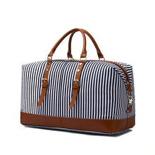 Charger l'image dans la galerie, JEANNE | Nouvelle valise de voyage en cuir et toile | Style informel