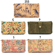 Charger l'image dans la galerie, NAIMA | Portefeuille en liège naturel avec porte-cartes