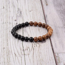 Charger l'image dans la galerie, Yoga Surf - Bracelet en bois naturel