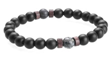 Charger l'image dans la galerie, Lune - Bracelet en pierre volcanique