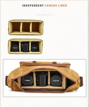 Charger l'image dans la galerie, GAND - Sac à bandoulière étanche pour appareil photo et vidéo pour Nikon Canon Sony