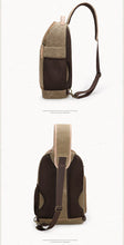 Charger l'image dans la galerie, Picasso - Sac bandoulière en toile et cuir pour appareil photo reflex - 3 couleurs
